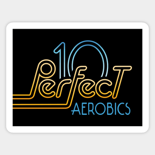 80s LA Aerobics Sticker